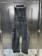 Load image into Gallery viewer, The “Denim Deluxe” Jumpsuit
